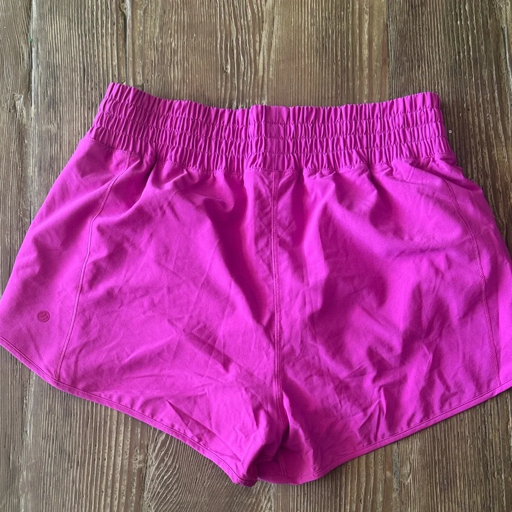 CRZ YOGA Vibrant Pink Athletic Shorts L/12